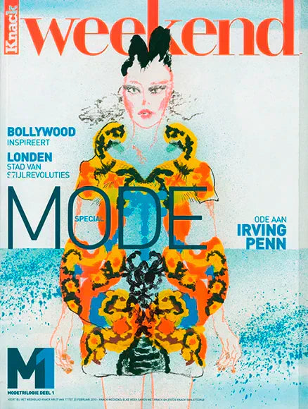 Couverture Knack Magazine avec Fanfreluche Concept