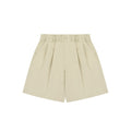 Wide cn half pants cream