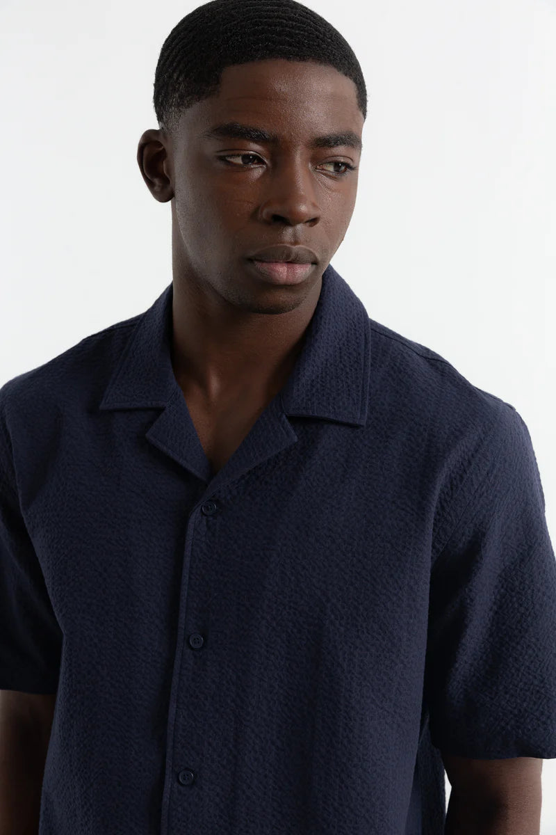 Travis short sleeve navy