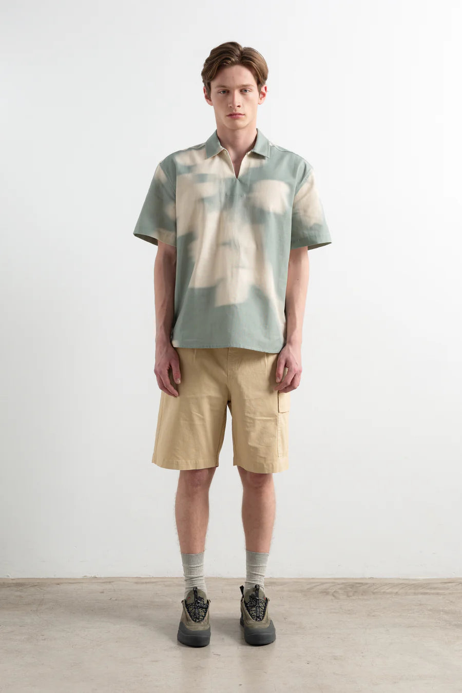 Botanic shirt blue