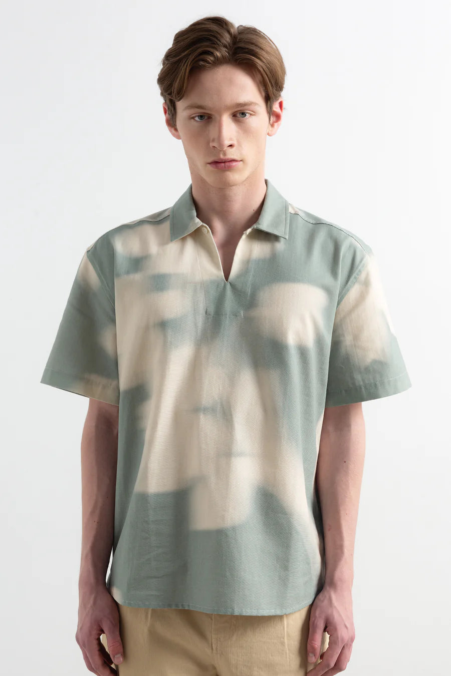 Botanic shirt blue
