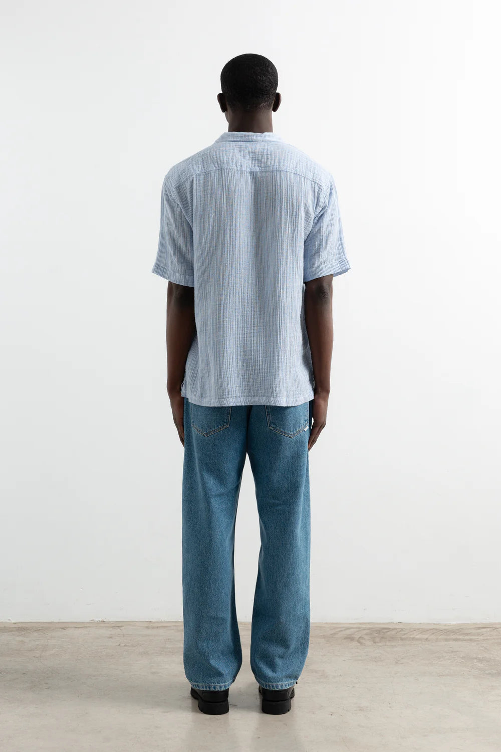Western shirt blue