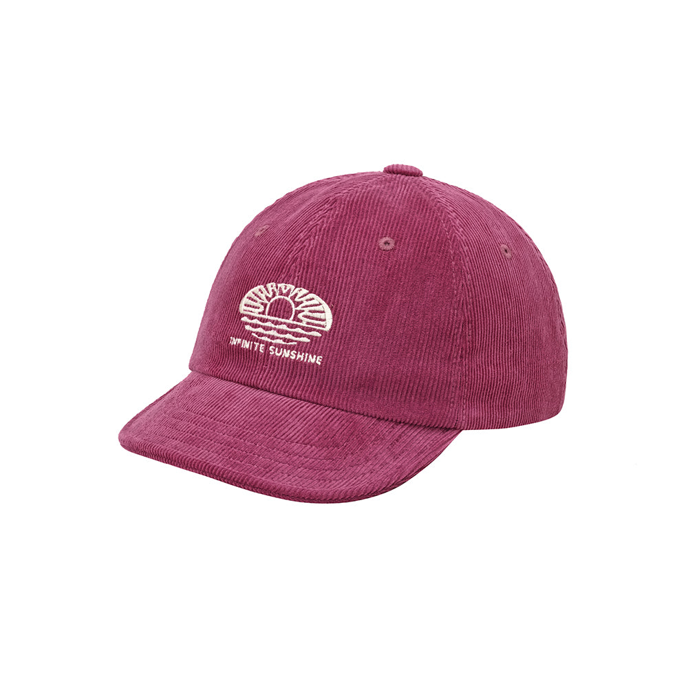 Corduroy sunshine cap purple