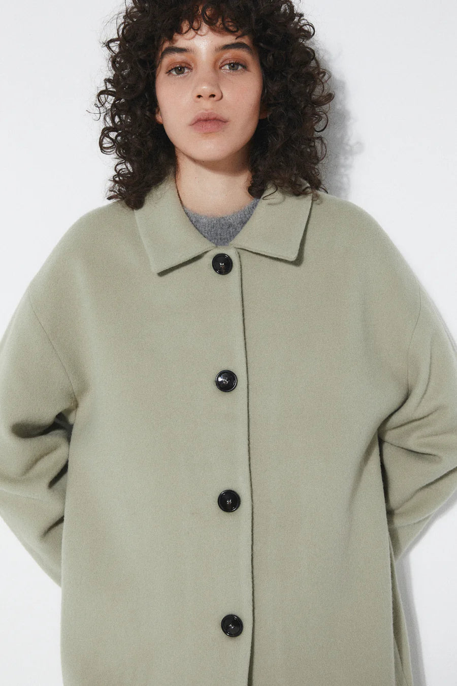 Manteau Aline - Vert Sale