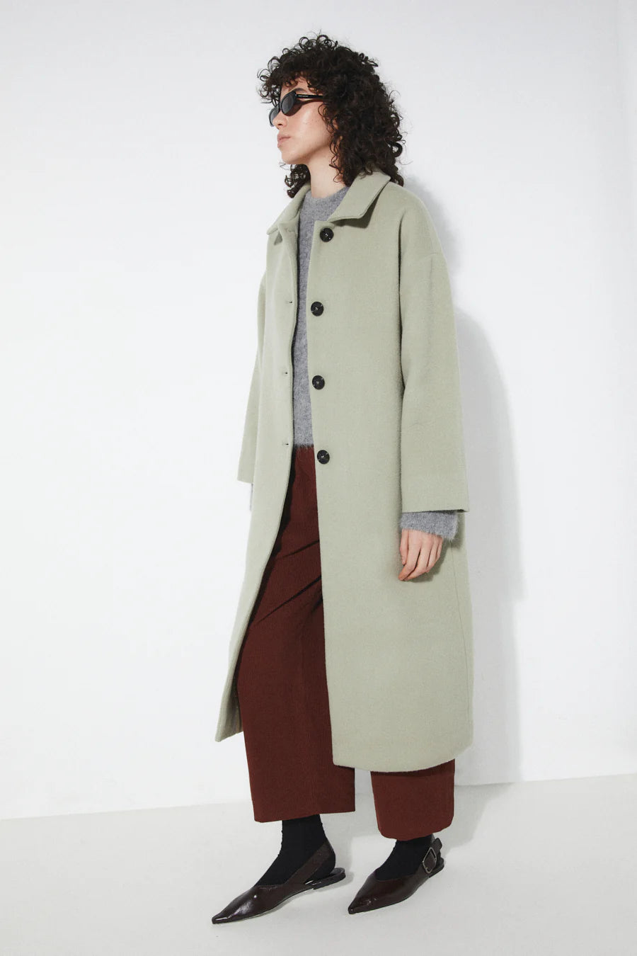 Manteau Aline - Vert Sale
