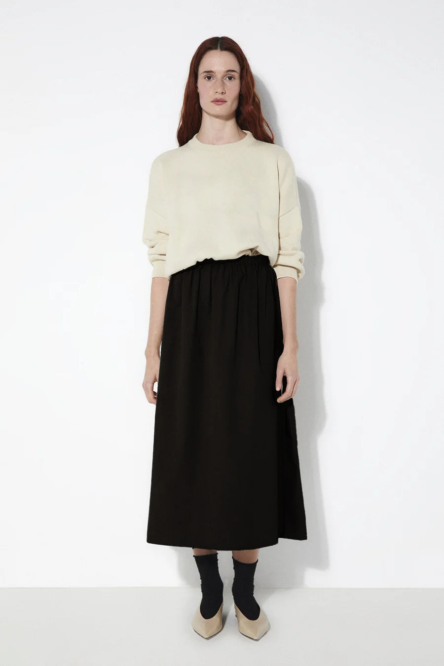 Fisher skirt black