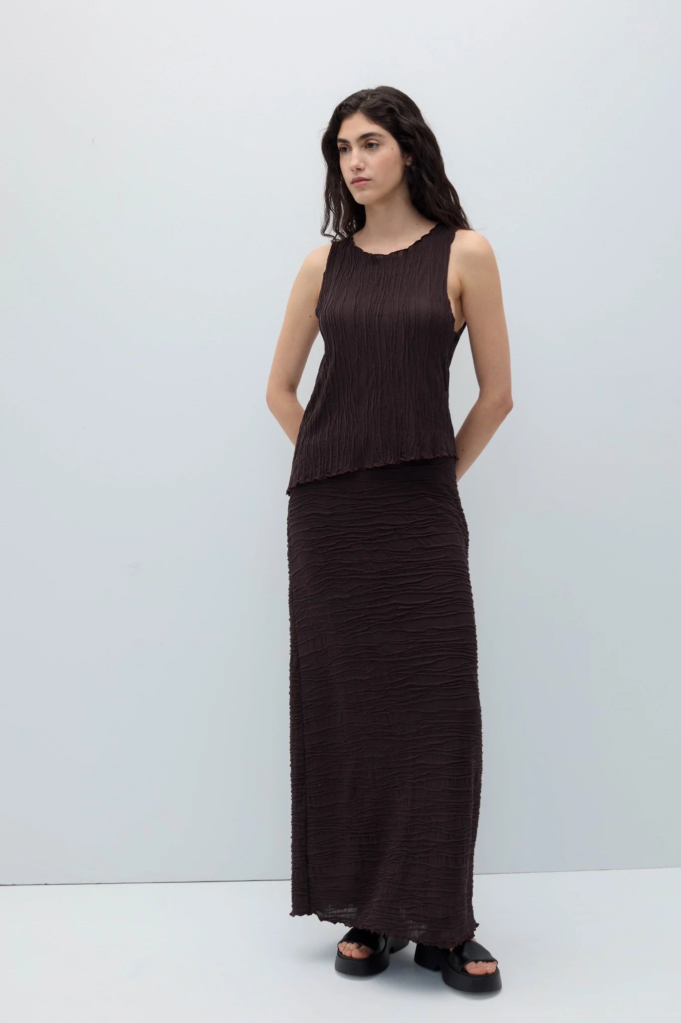 Selin skirt brown