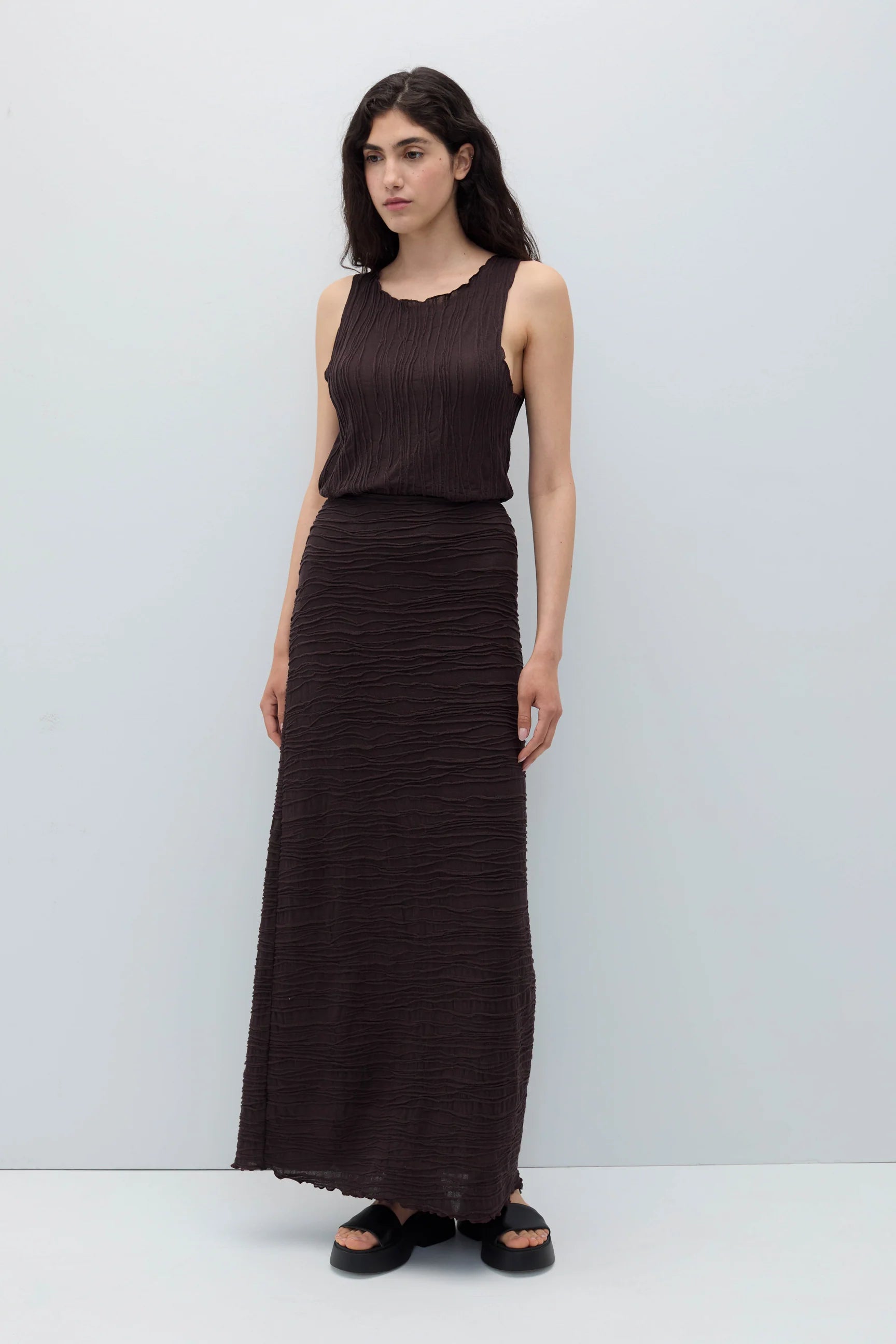 Selin skirt brown
