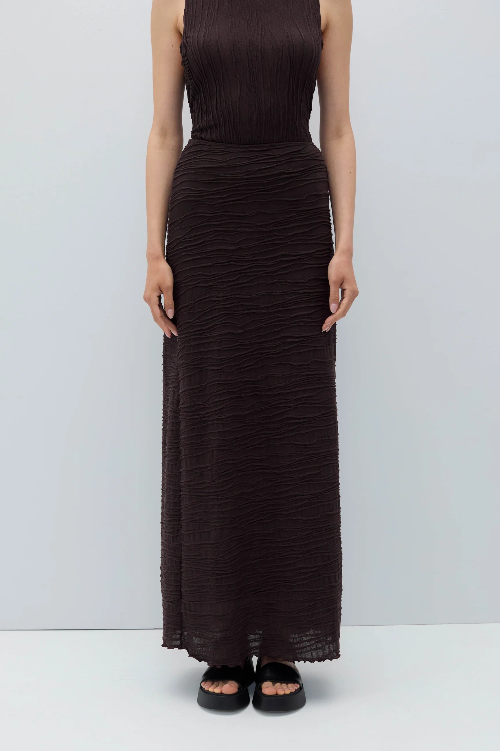 Selin skirt brown
