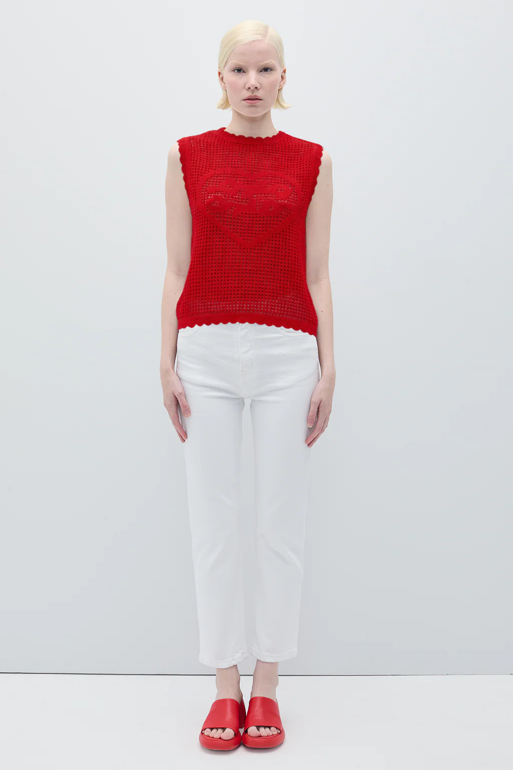 Elise top red