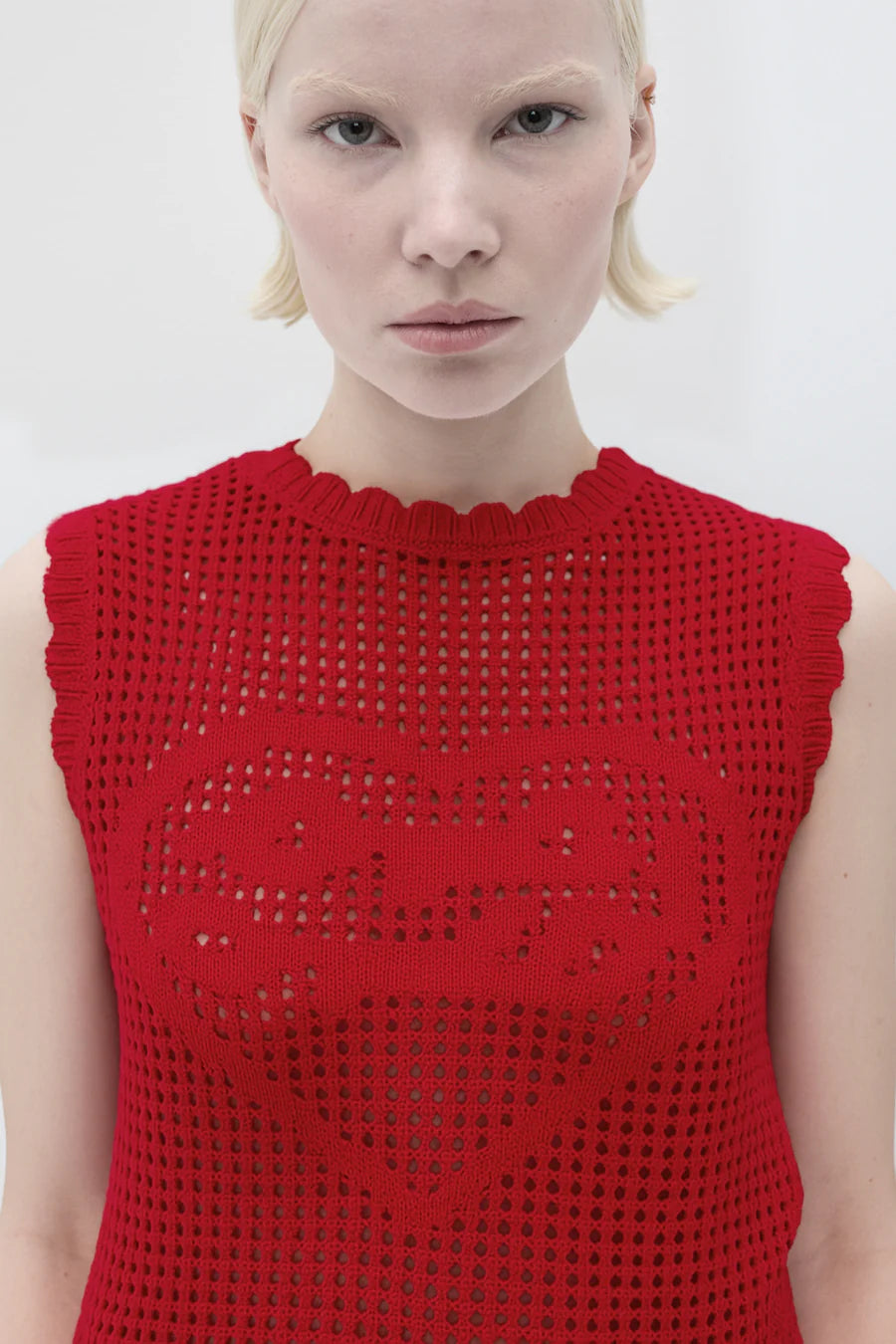 Elise top red