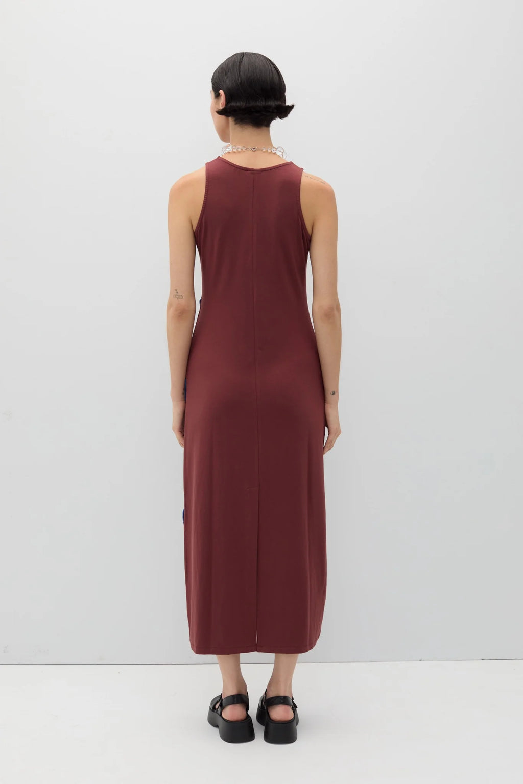 Faten dress rust
