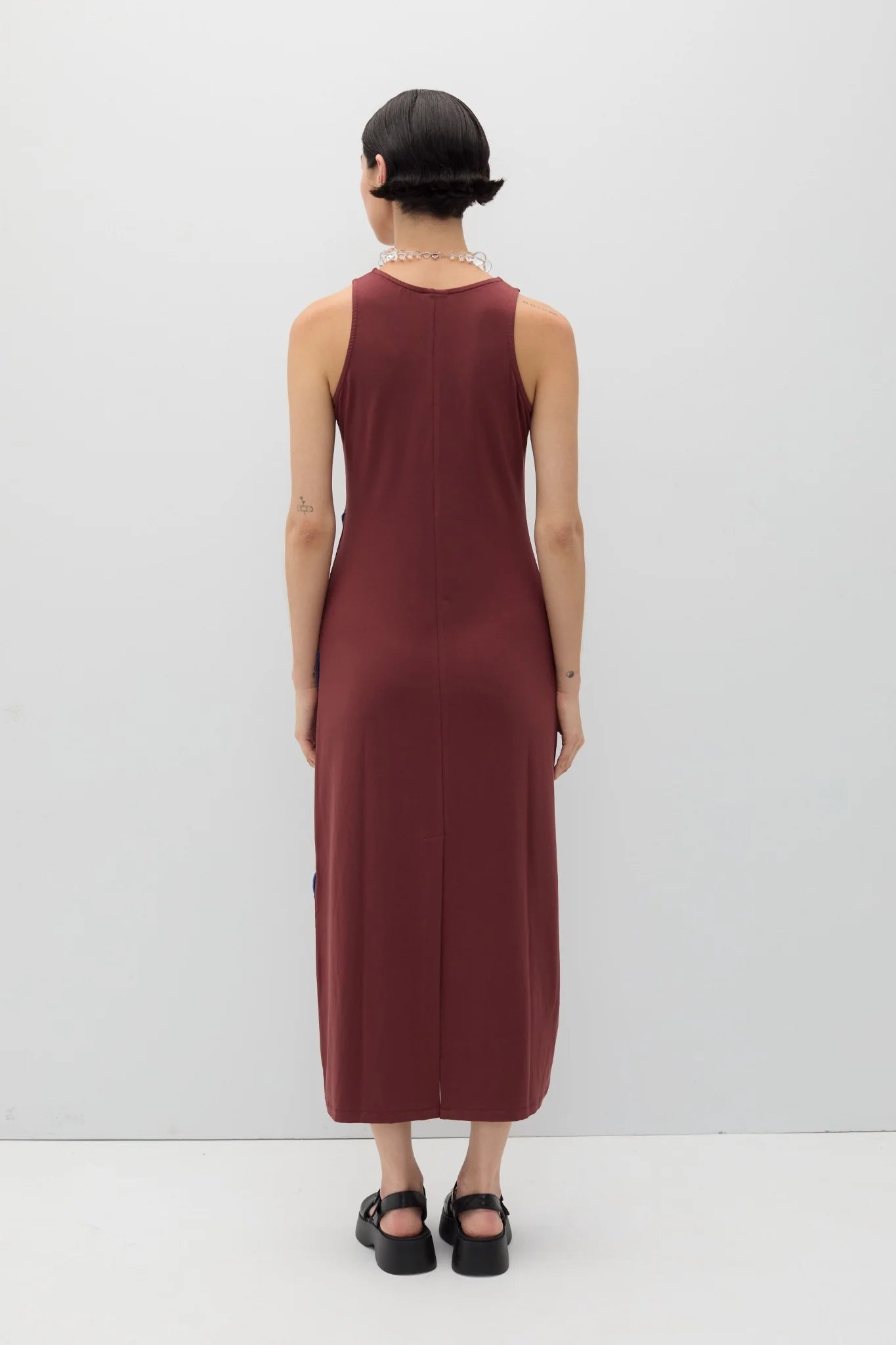Faten dress rust