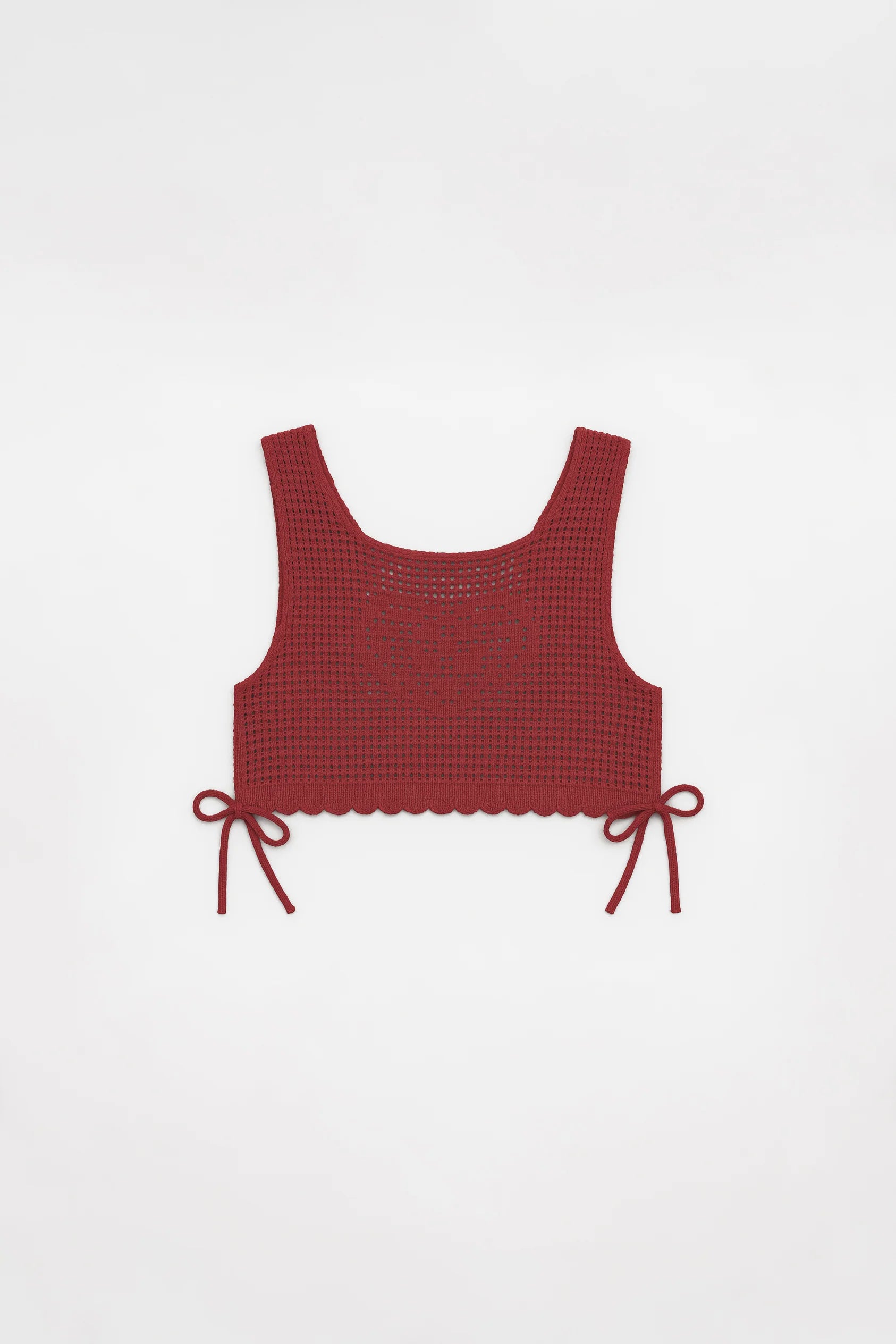 Inger bib vest red