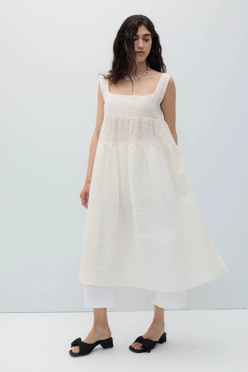 Saint dress beige