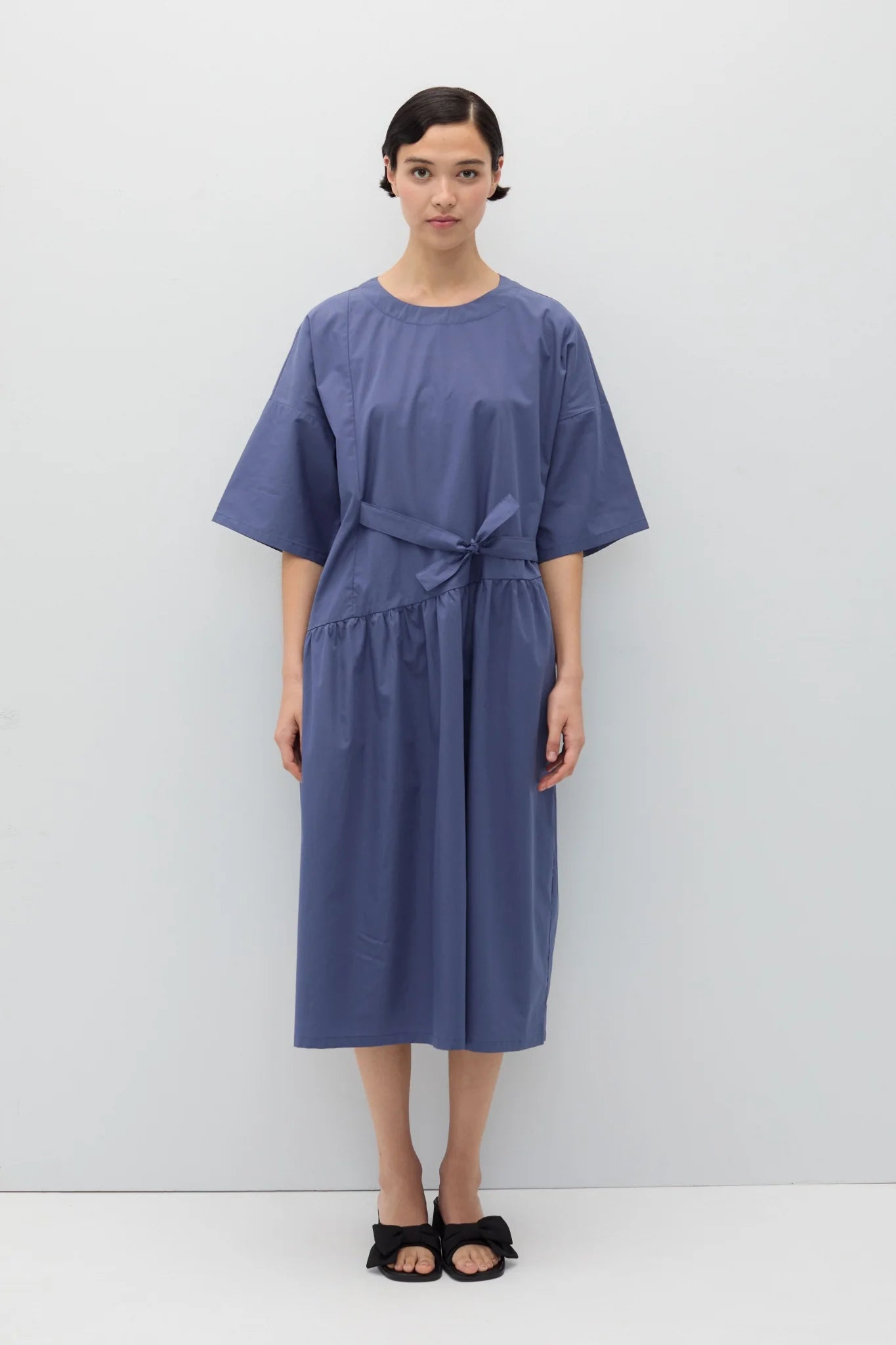 Alma dress blue