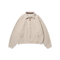 Fleece bomber jacket cream
