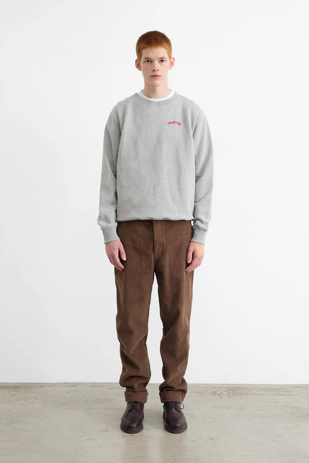 La trattoria plain grey melange