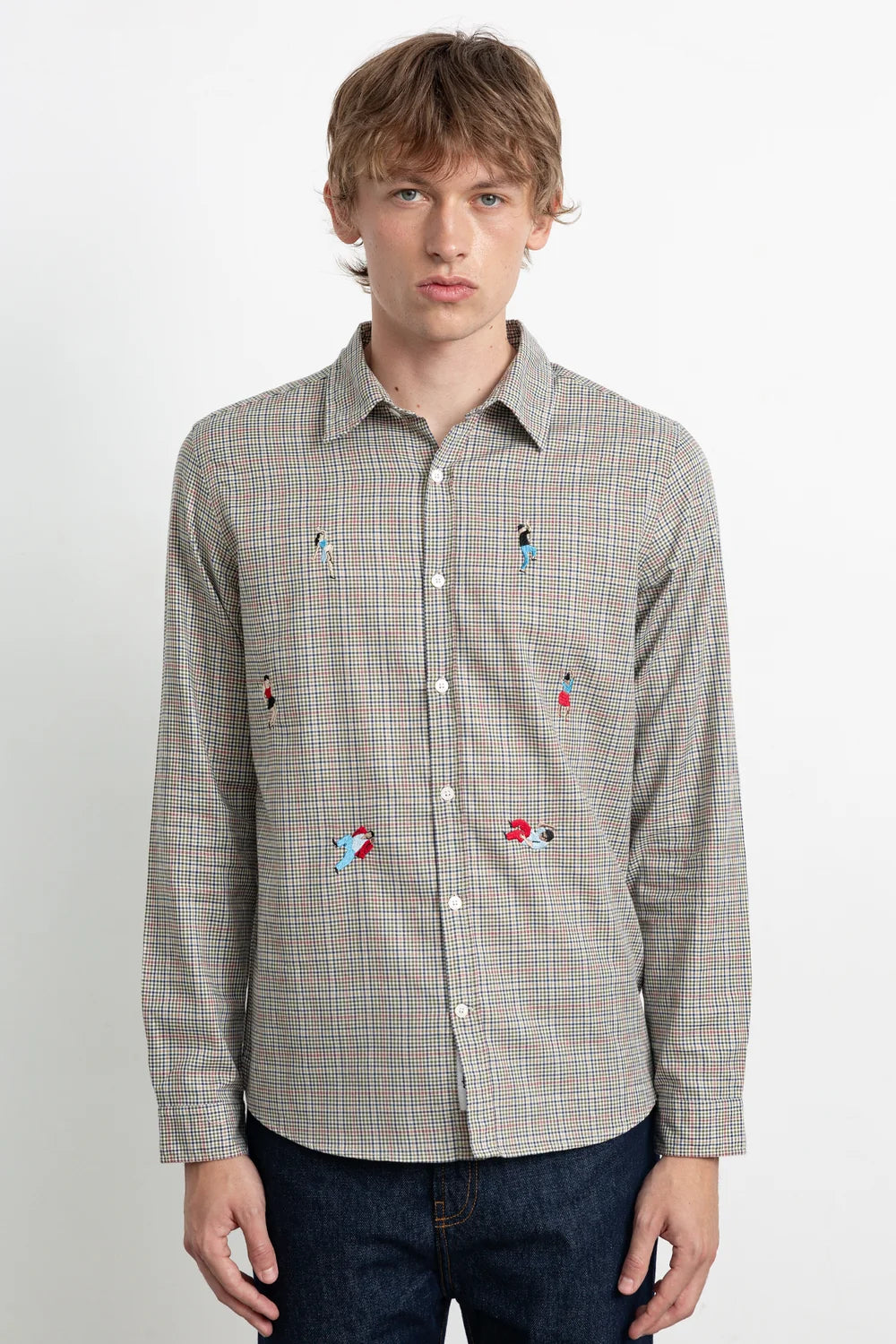 Groove room shirt khaki