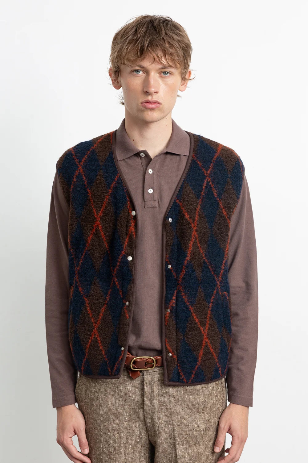 Atelier vest brown