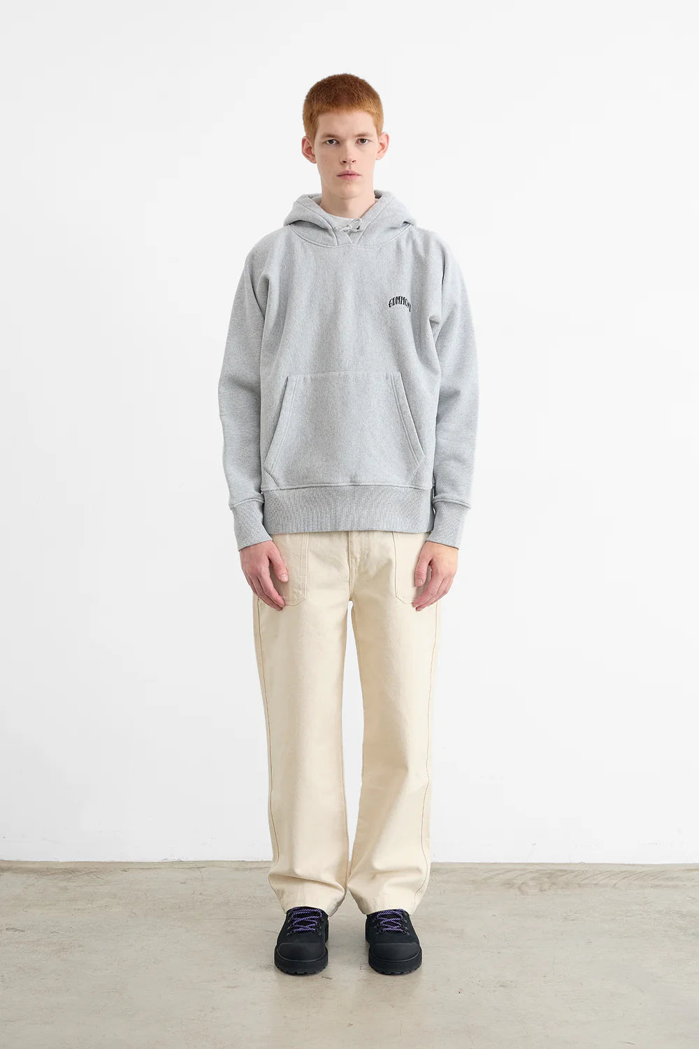 Core logo grey melange