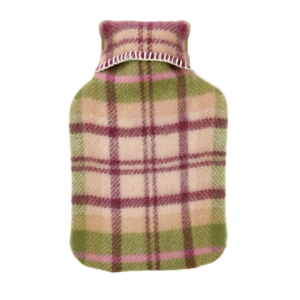 Bouillotte en pure laine vierge rose