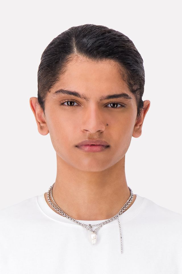 Luis necklace palladium