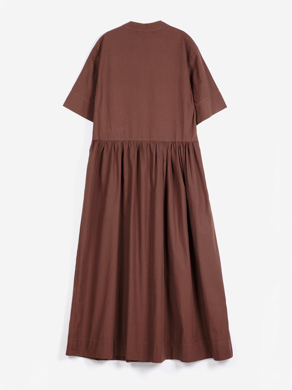 Monster mug paper touch midi dress brown