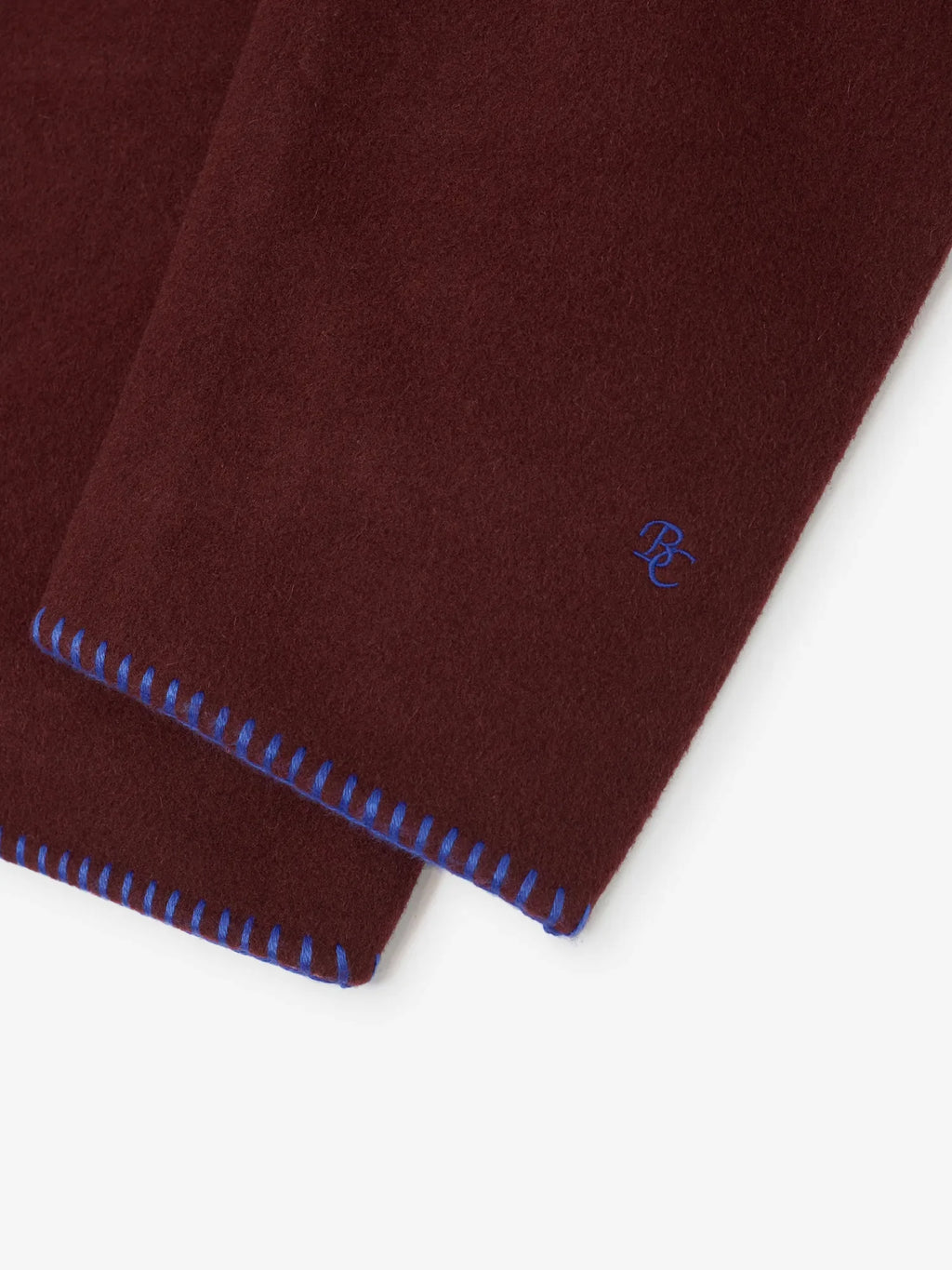 Hand made wool jacket burgundy