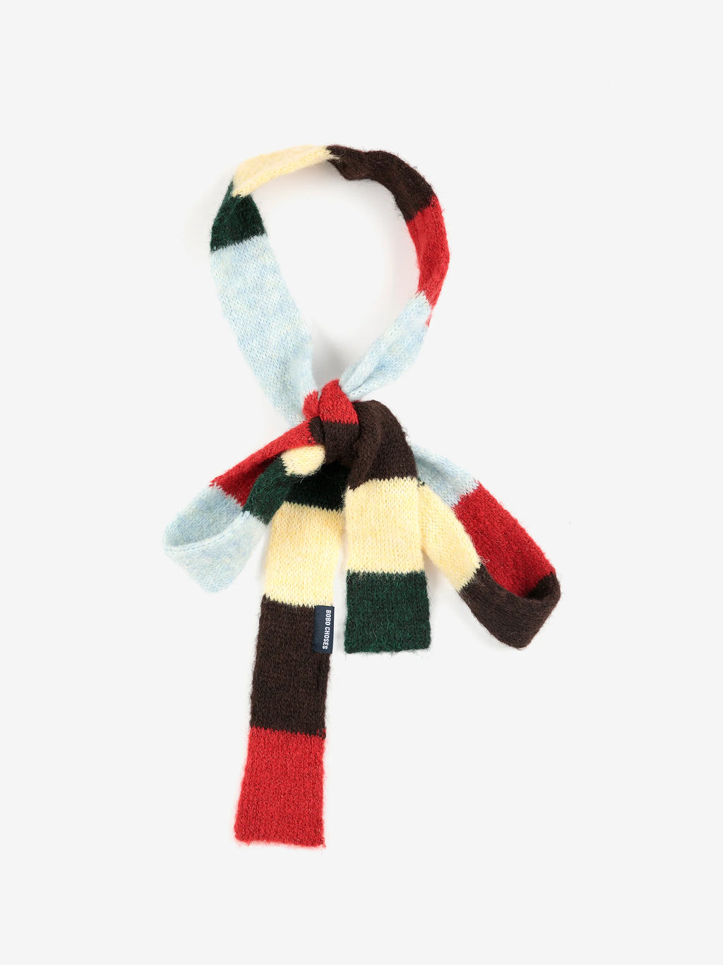 Striped scarf multicolor