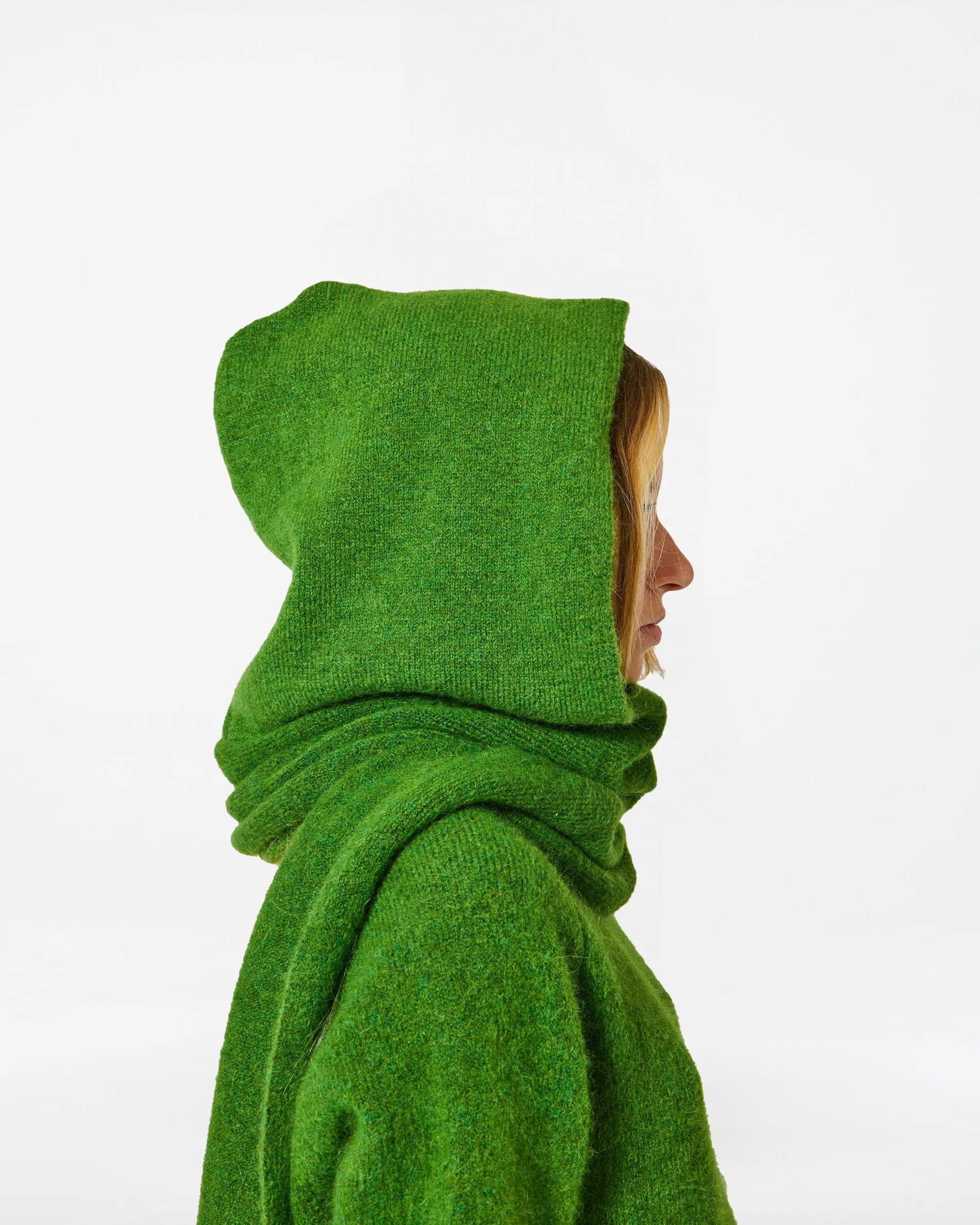 Baby hood lush green