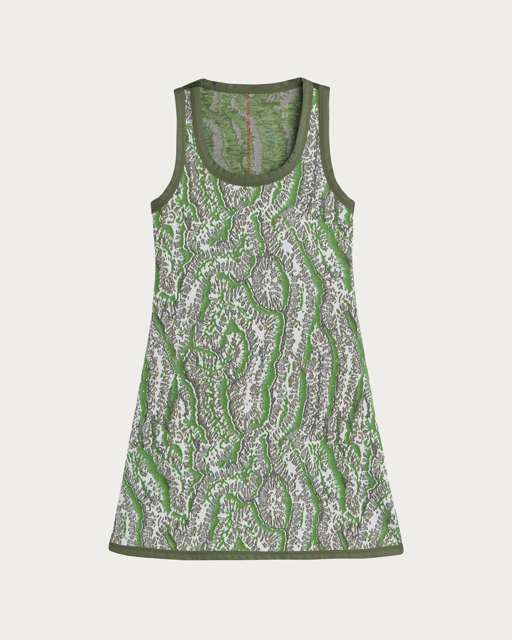 Robe bia corail green multi