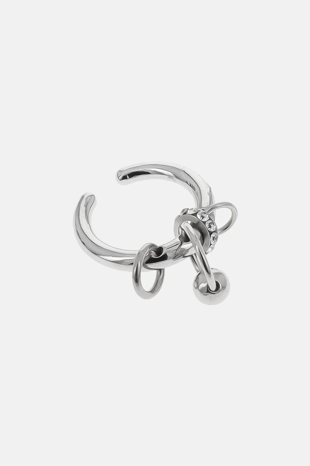 Bel crystal ring palladium