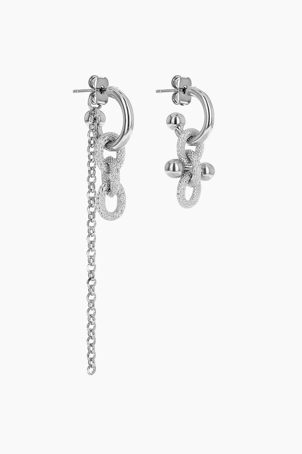Blake earrings palladium