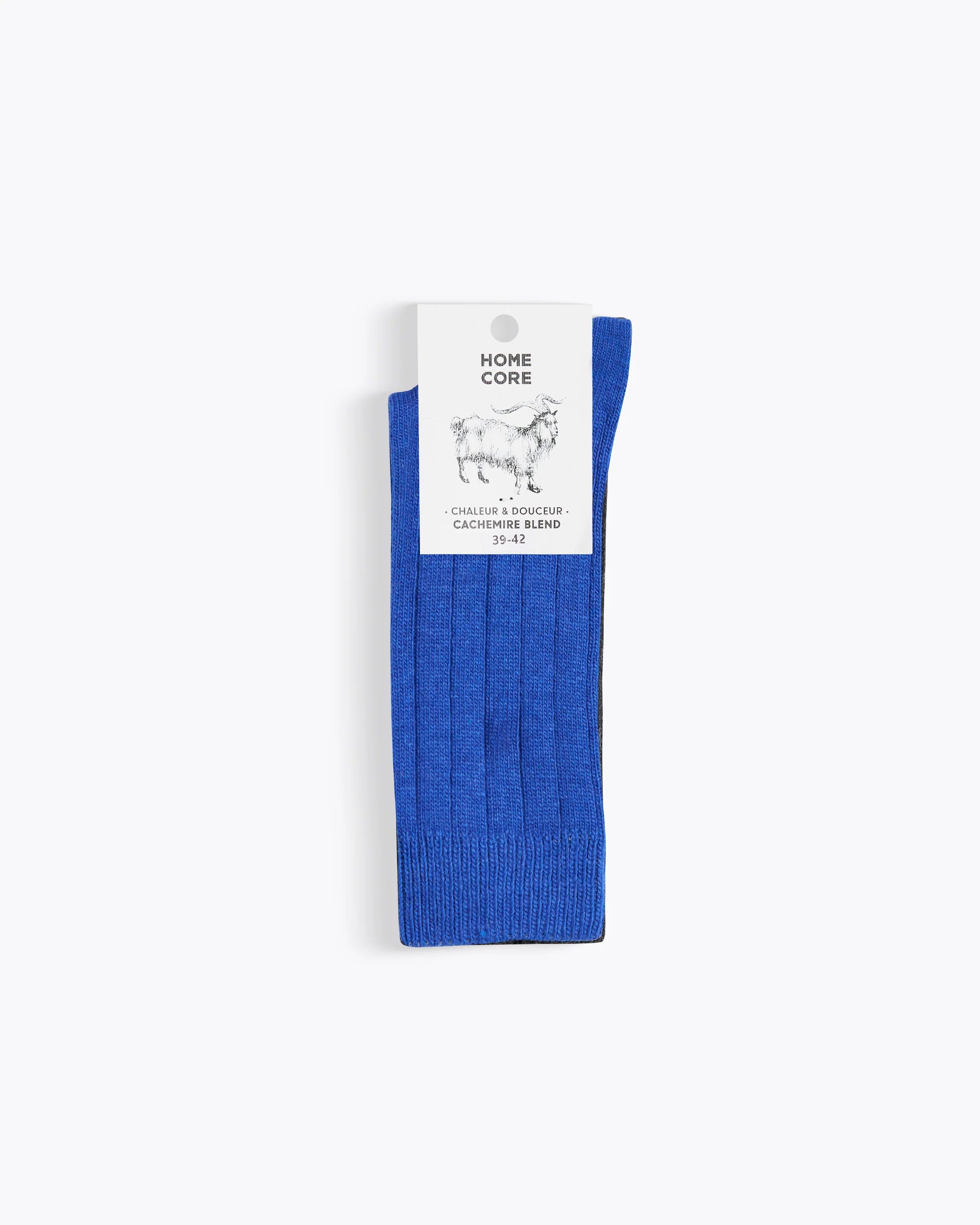 Cashemere socks blue