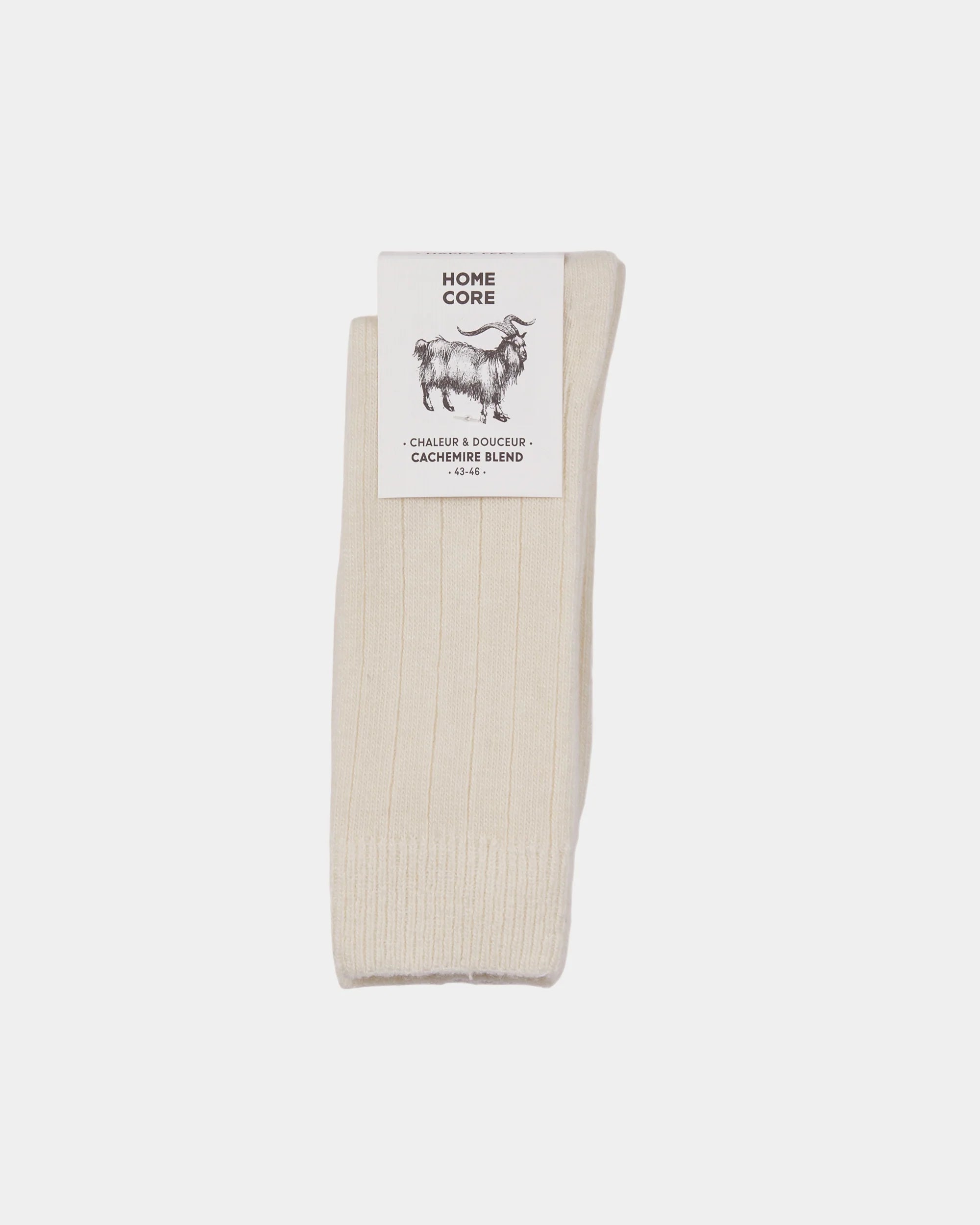 Cashemere socks cream