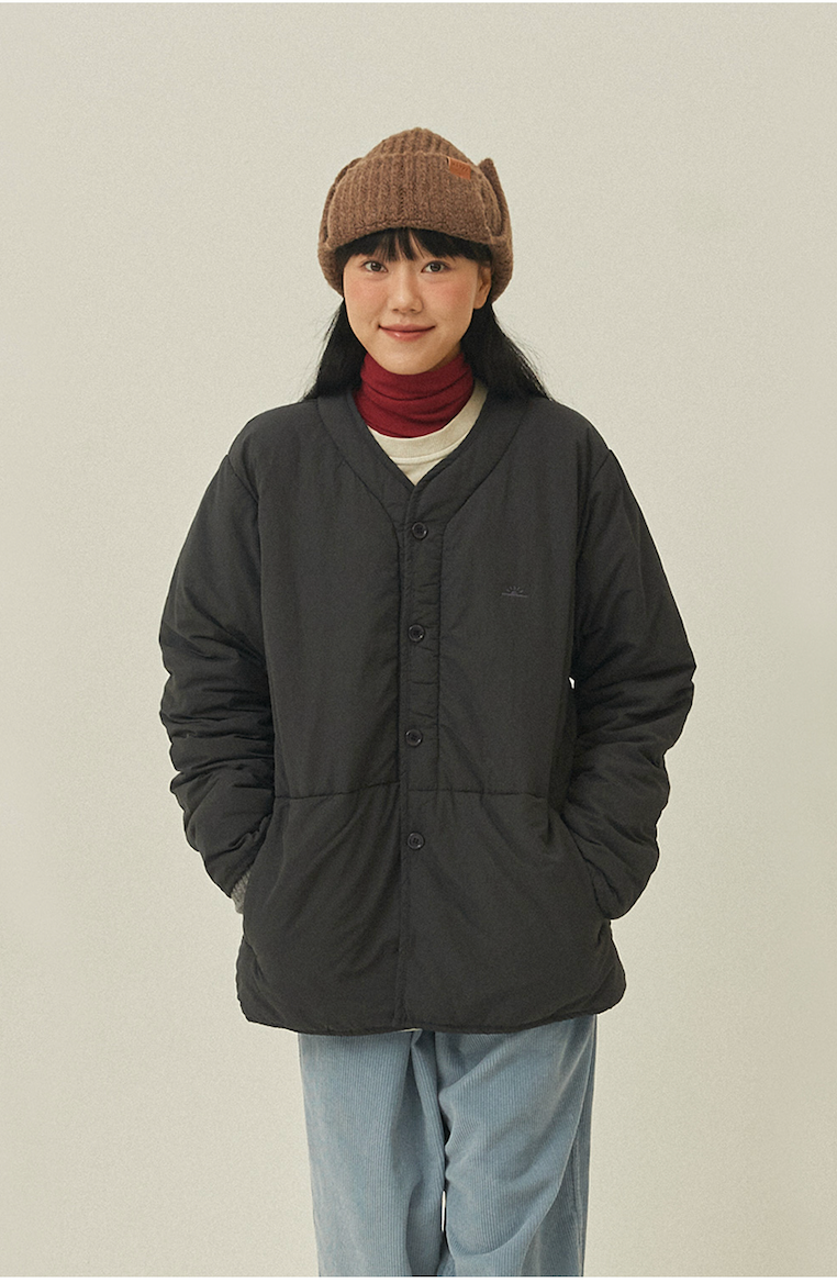 Padding jacket charcoal