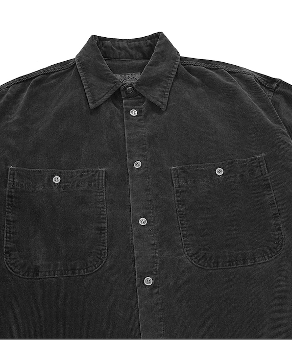 Pigment corduroy shirt dark grey