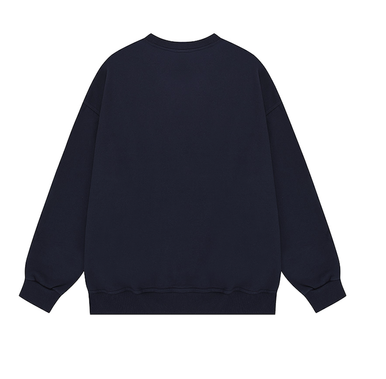 Kappy bear fluff sweatshirt navy
