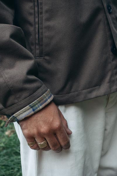 Veste dune doublé khaki