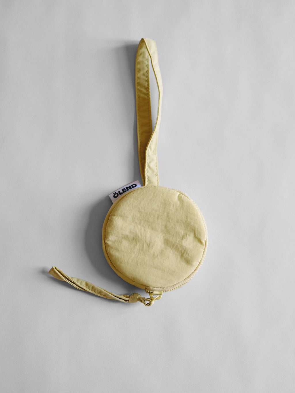 Circular min purse lime