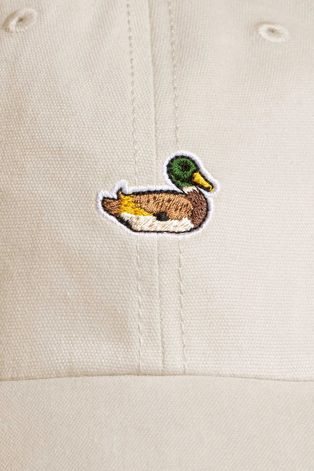 Duck patch cap beige