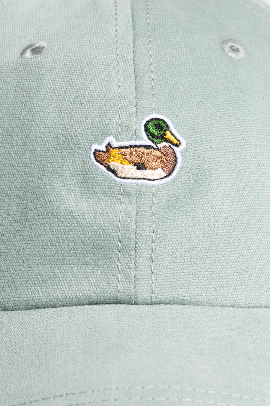 Duck patch cap sage green