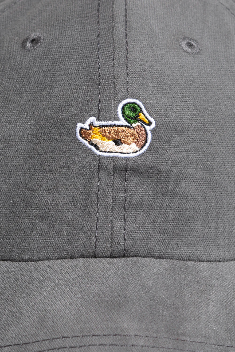 Duck patch cap grey