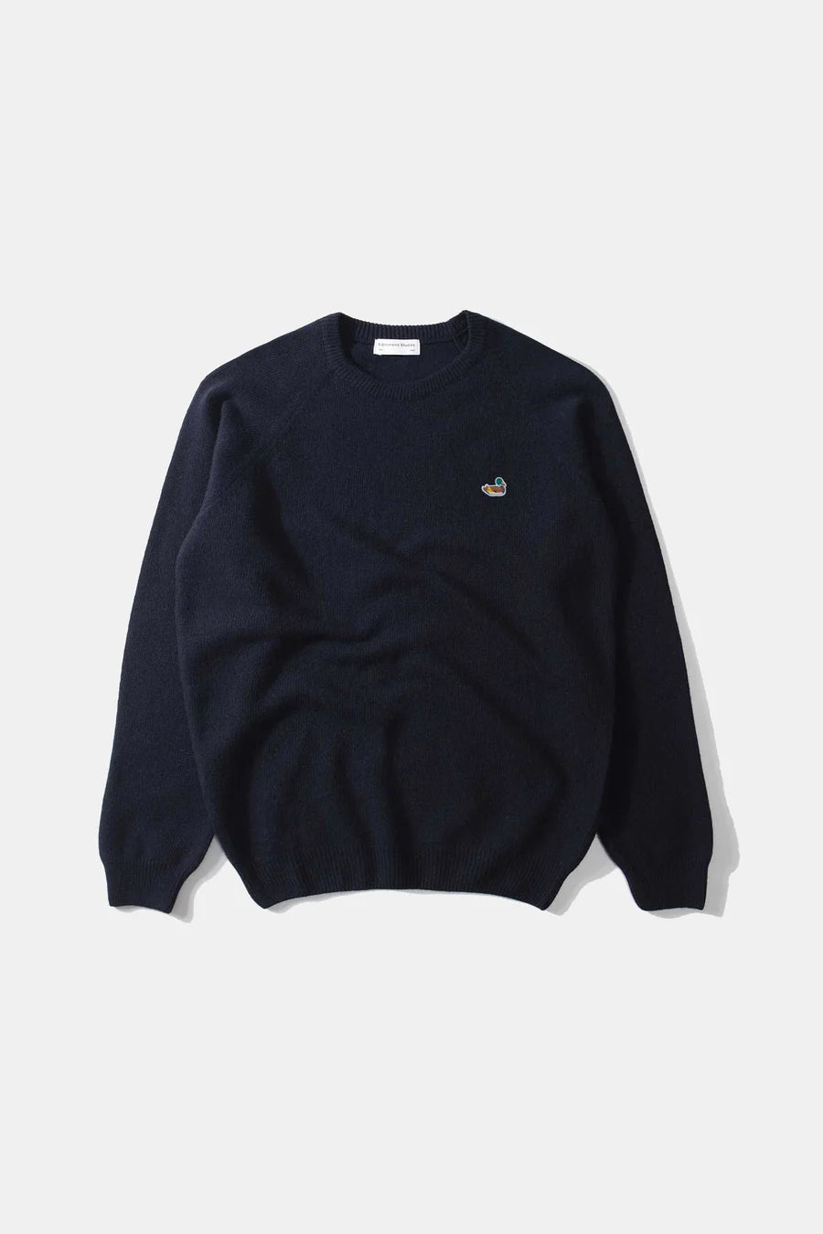 Duck patch sweater navy