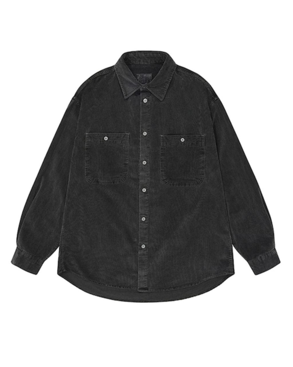 Pigment corduroy shirt dark grey
