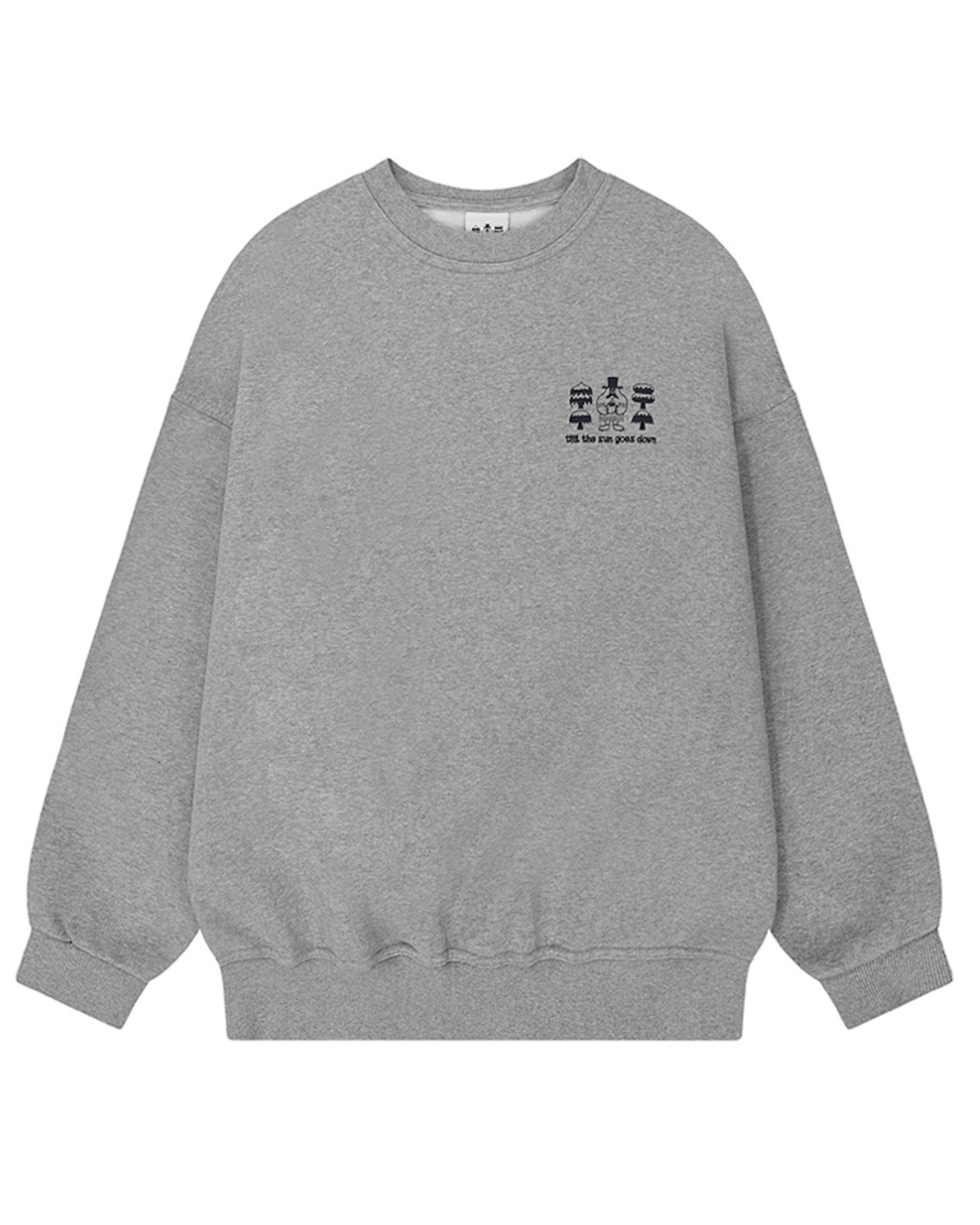 Yeti fluff sweatshirt gray