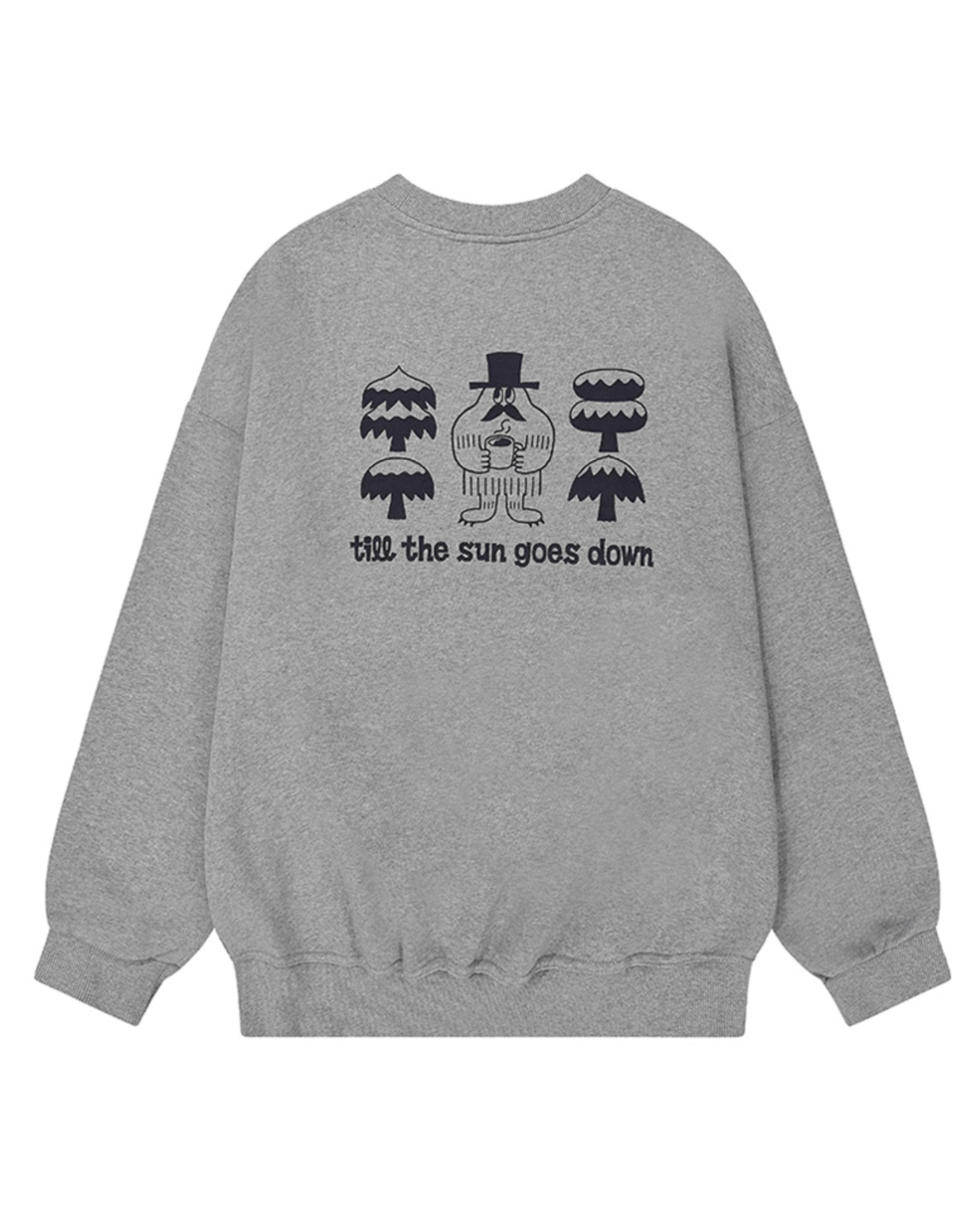 Yeti fluff sweatshirt gray