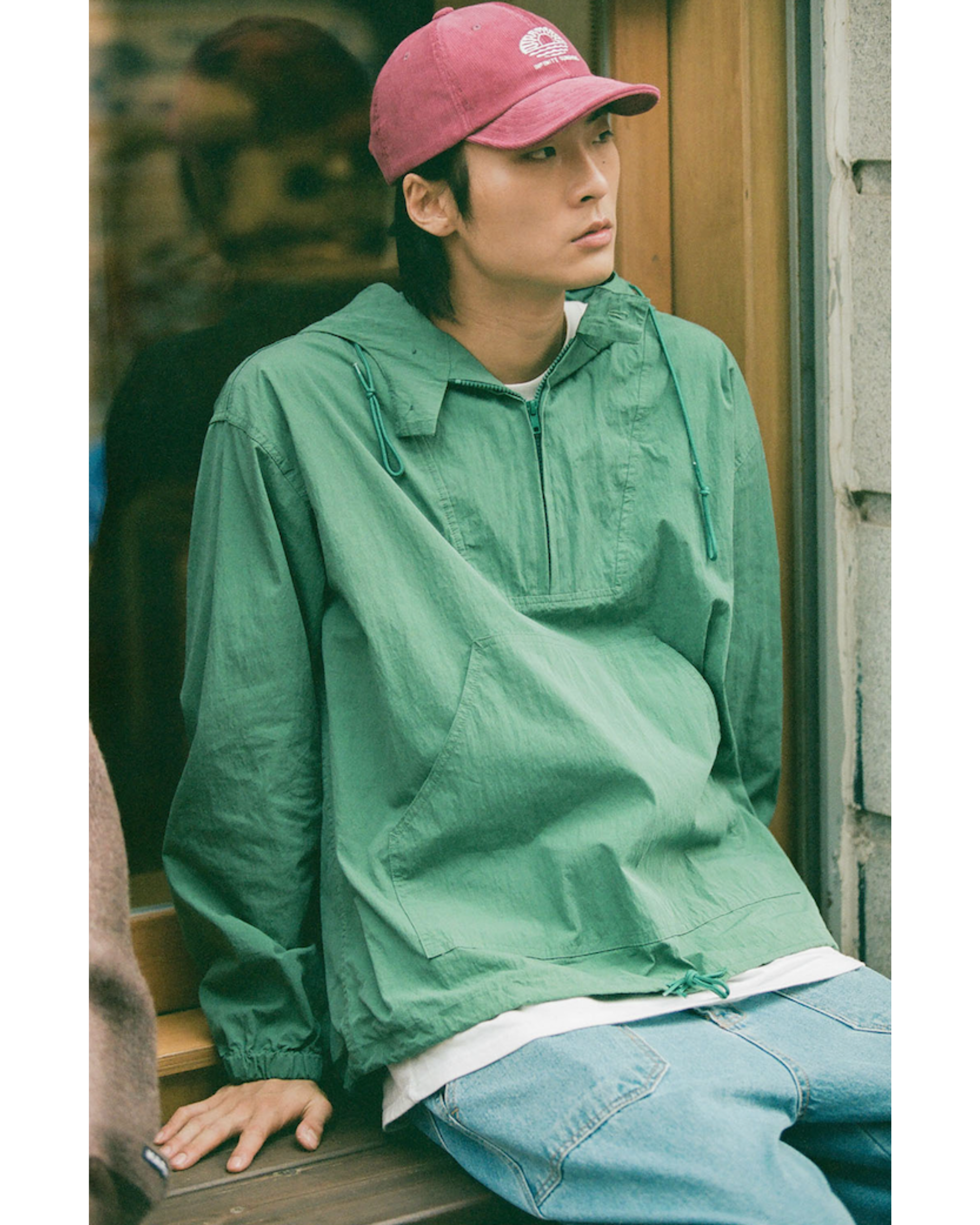 Corduroy sunshine cap purple