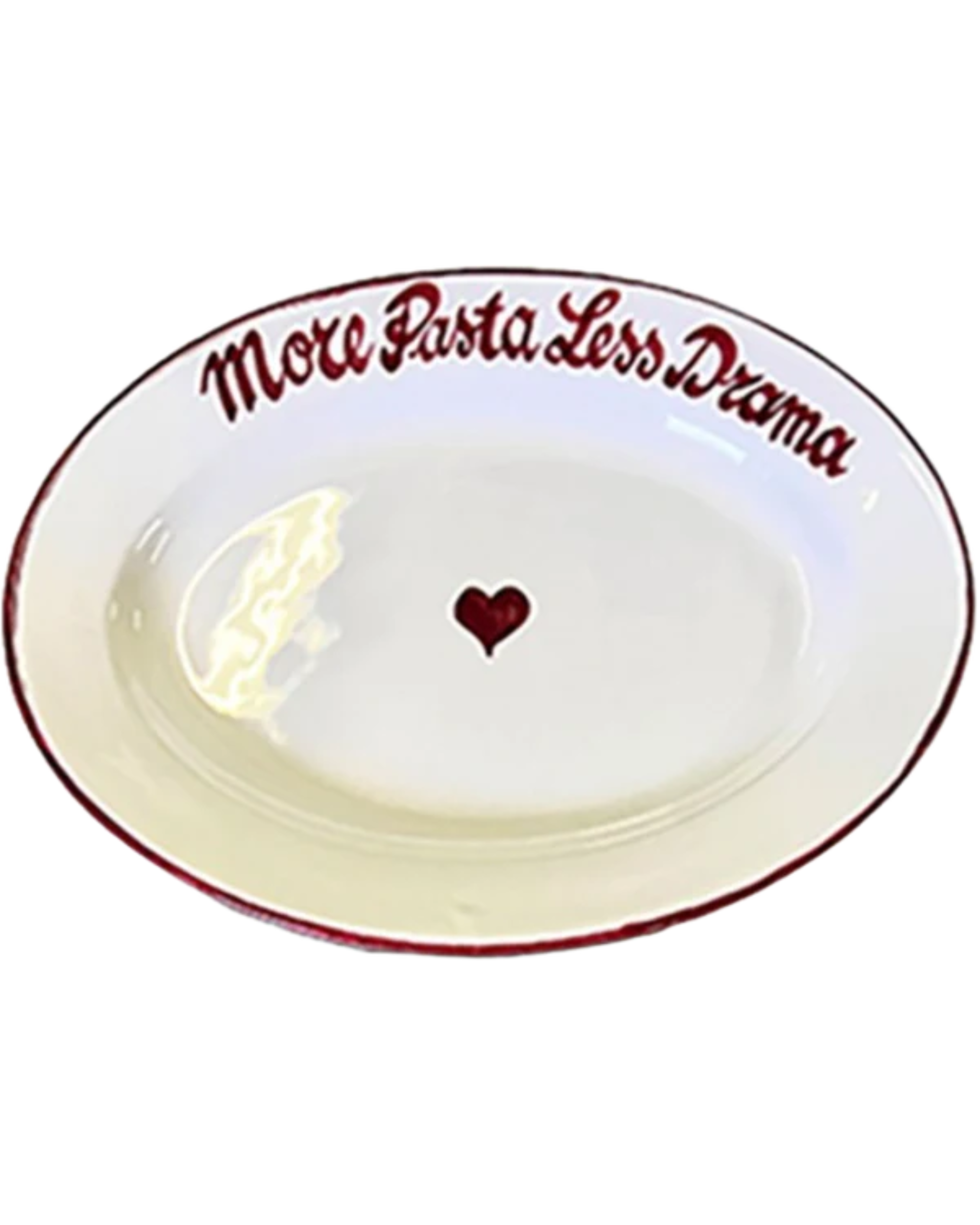 Plat Ovale More Pasta Less Drama